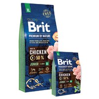 Brit 닭 Premium by Nature Junior XL 15kg 개 음식