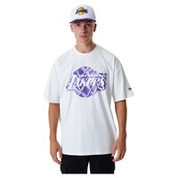New era 60357108 NBA Infill Logo Los Angeles Lakers Short Sleeve T-Shirt
