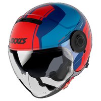 Axxis OF509 SV Raven SV Milano Open Face Helmet