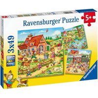 Ravensburger 휴가 Triple 3x49 조각 퍼즐