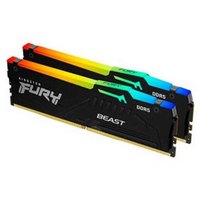 Kingston Memória Ram Fury Beast RGB 32GB 2x16GB DDR5 5200Mhz