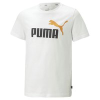 Puma Maglietta A Maniche Corte Ess+ 2 Col Logo