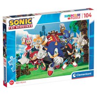 Clementoni Sonic The Hedgehog 104 Pieces Puzzle