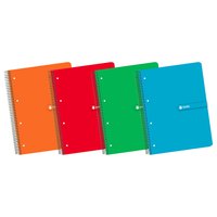 Enri A4+160 Sheets 5X5 Assorted Notebook