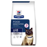 Hill´s Prescription Diet z/d Τροφικές ευαισθησίες Τροφή για γάτες 1.5 κιλό