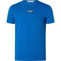 Calvin klein jeans T-shirt à Manches Courtes Transparent Stripe Logo