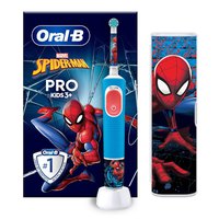Braun Cepillo Dental Eléctrico Con Estuche D100 Spiderman