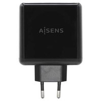 aisens-asch-2pd45a-bk-usb-a-usb-c-charger-57w