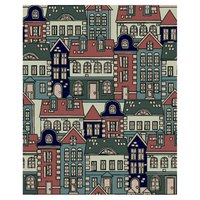 Things home trade Nappe Anti-taches Town 140x140 Cm