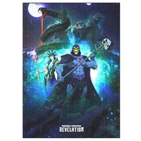 Masters of the universe Quebra-cabeça Revelation Skeletor And Evil Lyn 1000 Peças