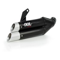 Ixil Dual Hyperlow XL Kawasaki Z 650 Ninja 650 20-21/Z 650 RS 22 Homologiertes Edelstahl-Full-Line-System
