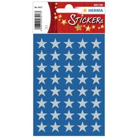 bandai-sticker-decor-stars-5-spikes-silver-o13