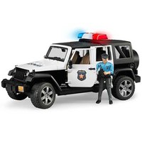 Bruder Com Sirena E Polícia Jeep Wrangler Unlimited 02526