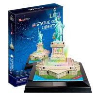 Tachan 3D Puzzle Statue Of Liberty Led Lights Cubic Fun