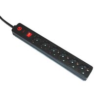 3go REGP6 Power Strip 6 Outlets With Switch