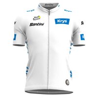 Santini Tour De France Fan Line Best Young Rider 2023 Short Sleeve Jersey