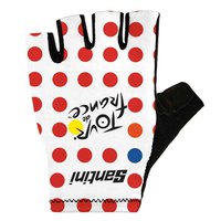 Santini Tour De France Official GPM Leader 2023 Short Gloves