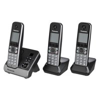 Panasonic KX-TG6723GB Bezprzewodowy Telefon Stacjonarny 3 Jednostki