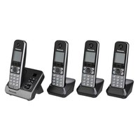 Panasonic KX-TG6724GB Wireless Landline Phone 4 Units