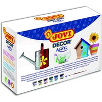 Jovi Acrylfarben-Paket 55ml 6 Von 55ml Verschiedene Farben. Hohe Deckkraft. Einfach Auf Jede Oberfläche Aufzutragen
