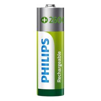 Philips AA Ladattavat Paristot R6B4B260 Pack