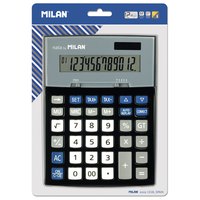 milan-blister-calculadora-negra-12-digitos