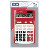 milan-blister-calculadora-roja-12-digitos