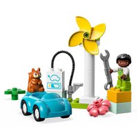 Lego Aerogenerador Y Coche Eléctrico