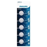 Philips Litiumbatteri CR2032P5/01B 5 Enheter