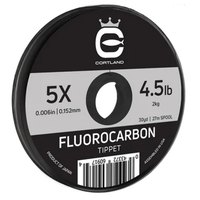 cortland-fluorocarbon-tippet-4x-27-m-fly-fishing-line