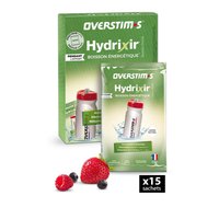 Overstims Bebida Energética Hydrixir Antioxidante Frutos Rojos 42g 15 Unidades