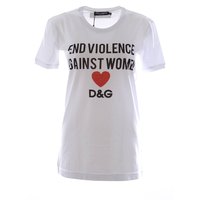 Dolce & gabbana Kortermet T-skjorte End Violence Against