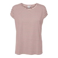 vero-moda-ava-plain-stripe-kurzarm-t-shirt