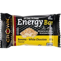 Crown sport nutrition Bananenweiß Chocolate Bergbeere Energieriegel 60g