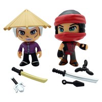 Pinypon Sensei & Kohai Ninja Action Figure