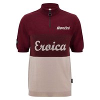 Santini Eroica Wool Short Sleeve Jersey