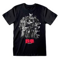heroes-official-tekken-group-pose-kurzarmeliges-t-shirt