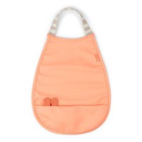 done-by-deer-babero-pull-over-bib-raffi-coral