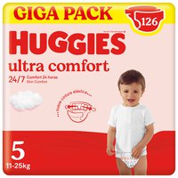 Huggies Ultra Comfort Размер подгузников 5 126 единицы измерения