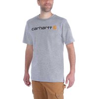 Carhartt 릴랙스 핏 반팔 티셔츠 Core Logo