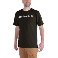 Carhartt Core Logo Kurzärmliges T-Shirt Mit Entspannter Passform