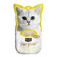 Kitcat PurrPuree Chicken & Fibre Влажный корм для кошек 60gr