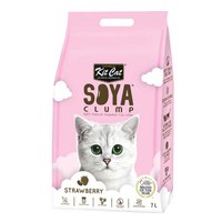 Kitcat Sabbia Biodegradabile SoyaClump Soybeen Eco Litter Strawberry 7L