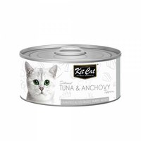 Kitcat Tuna & Anchovy Влажный корм для кошек 80gr