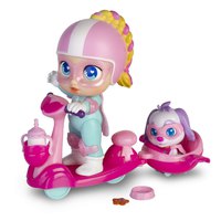 Super cute Mini Regi Con Scooter Doll