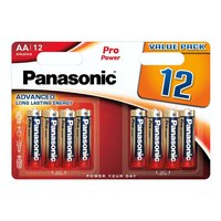 Panasonic Batterie Alcaline Pro Power LR 6 Mignon 12 Unità