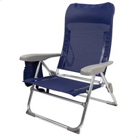 Aktive Slim Składane Krzesło Wielopozycyjne Aluminiowe 61x60x89 Cm