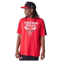 New era NBA Colour Block OS Chicago Bulls Koszulka Z Krótkim Rękawem
