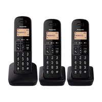 Panasonic Telefono Fisso Senza Fili KX-TGB613SPB 3 Unità
