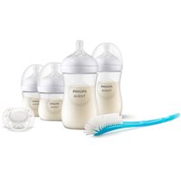 Philips avent Natural Response Pakket: 2 Baby Flessen 125ml + 2 Baby Flessen 260ml + 1 Baby Fles Schoonmaak Borstel + 1 Ultra Zacht Fopspeen